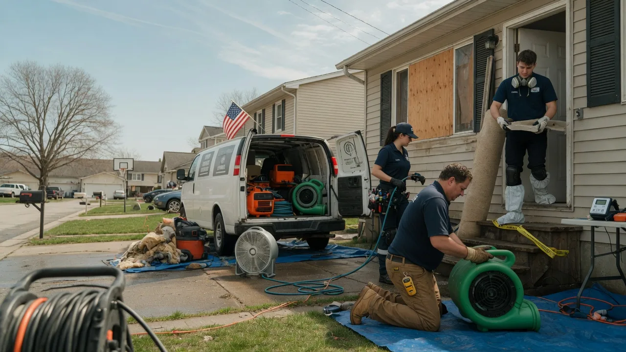 Water Damage Restoration in Paullina, IA near me